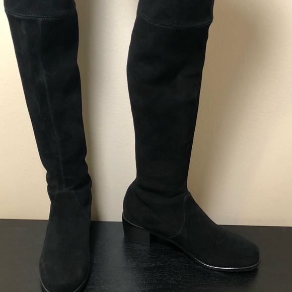 Stuart Weitzman Midland Over-The-Knee Suede Boots,Size-38(EU)/7.5(US) - Picture 15 of 15